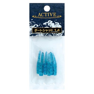 Active Dirt Shad 1.4-Inch Lure, #6 Ice Blue