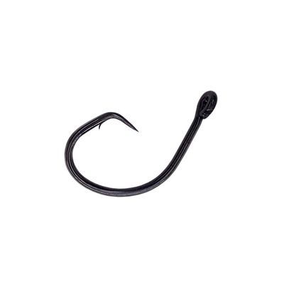 4 X Strong Circle Hooks 7/0, L2004 Offset, 300 Pcs Black Nickel (BLN), Wide Gap Design, Ideal for Tuna, Grouper & Big Game Species, Item # 051