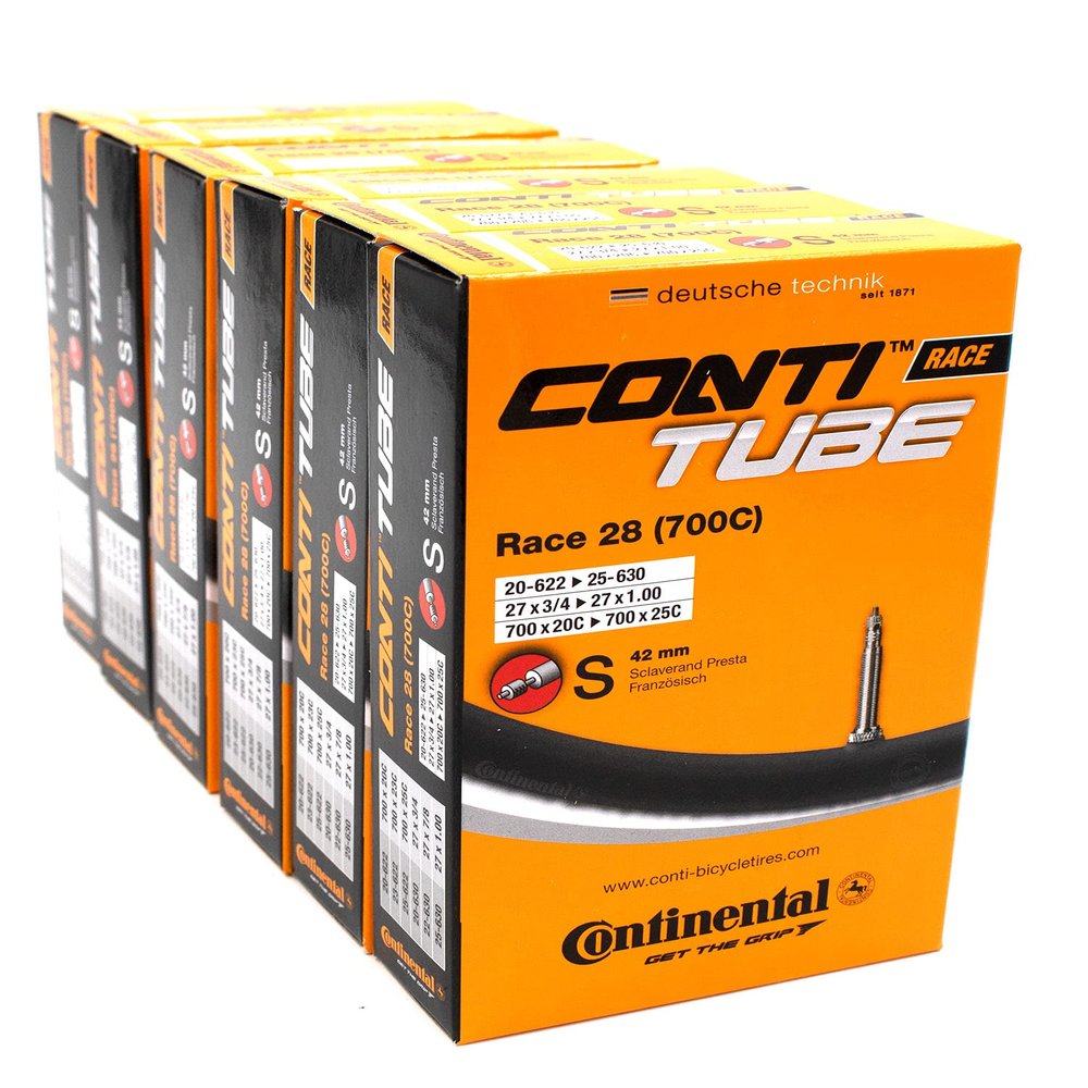 Continental Unisex's 181781 Inner Tube, Black, [20-622->25-630]