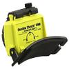 Streamlight 61602 Double Clutch USB 125-Lumen Multi-Fuel LED Headlamp with 120V AC Charging System, Elastic Head Strap, and Rubber Hard Hat Strap, Yellow view 3