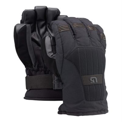 Burton Mens Support Glove, True Black, Small