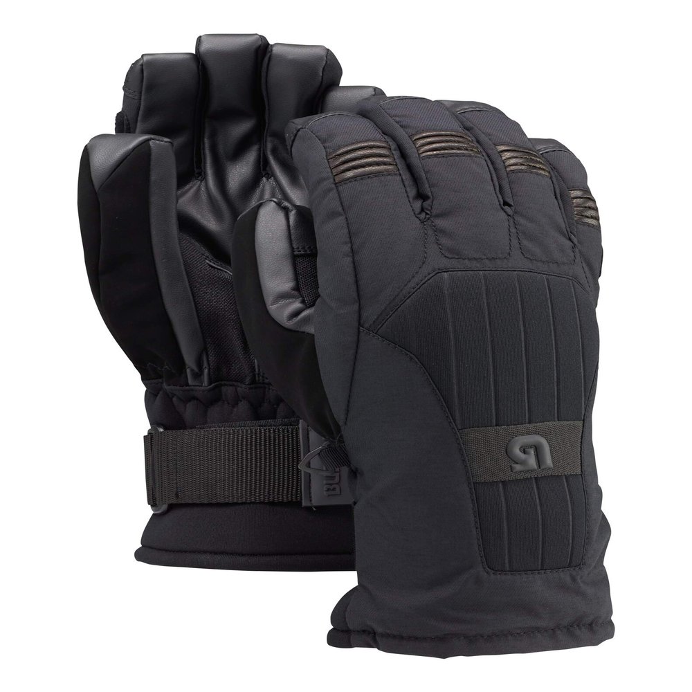 Burton Mens Support Glove, True Black, Small