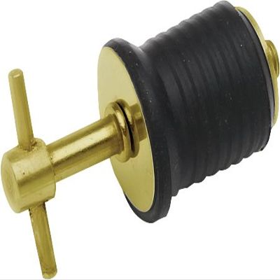 Unified Marine Twist Drain Plug [Set of 3] Finish: Brass