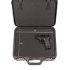 Negrini Cases 3038R-TAC/5131 Premium Compact 2 Sided 4 Handgun and Accessories Tactica Case, Black/Black view 3
