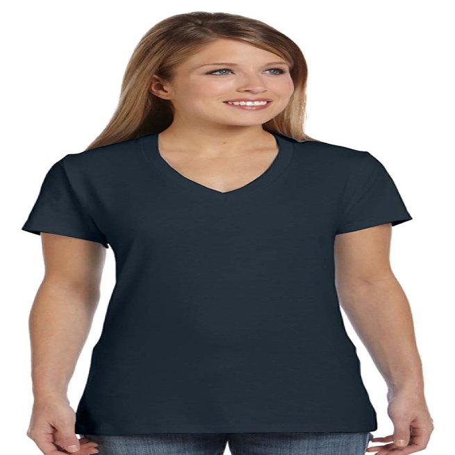 Hanes Women's Nano-T V-Neck T-Shirt