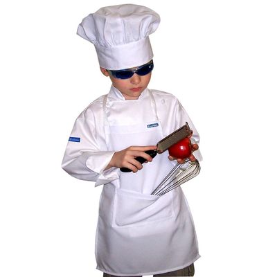 CHEFSKIN Children White Chef Hat, Kids lot Save (LOT of 100 Hats)