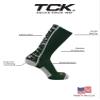 TCK Digital Camo Crew Socks (Dark Green, Large) view 4