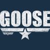 American Classics Top Gun 1980's Military Action Movie Vintage Style Goose Adult T-Shirt - Navy Heather (Goose) - Large view 2