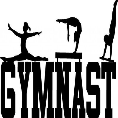 Creative Signs N Designs CreativeSignsnDesigns, CreativeSignsNDesigns Gymnast Girls Vinyl Wall Decal Decor 36 x 18 Dark Purple