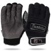 MLB Adult Cold Weather Pro Batting Glove, Pair, XX-Large, Black/Black view 1
