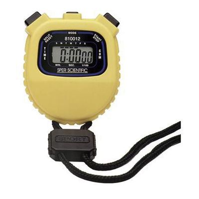 Sper Scientific 810012C Water Resistant Certified Stopwatch