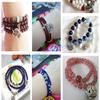 12mm Round Deep Violet Cat Eye Beads Strand 15 Inches Jewelry Making Beads view 3