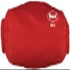 Adult Red Football Hand Warmers (Used by QB, RB, Offense, Defense, Coach's, etc) view 1