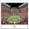 Alabama Crimson Tide Bryant Denny Stadium, Tuscaloosa, AL End Zone - NCAA 13.5x39 Panoramic Poster. Deluxe Double Matted with Black Metal Frame #5030 view 1