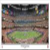 Alabama Football Wins 2011 BCS National Championship - NCAA Collage Football 13.5x39 Panoramic Poster. Deluxe Double Matted with Black Metal Frame #5031 view 1