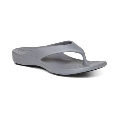 Aetrex Maui Orthopedic Flip Flops for Women Arch Support - Pressure Relief Water-Friendly Shock Absorption Super Soft UltraSky EVA Foam Flip Flops