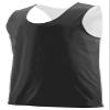 Augusta Sportswear Teen-Boys Reversible Wicking Tank, Black/White, Large view 1