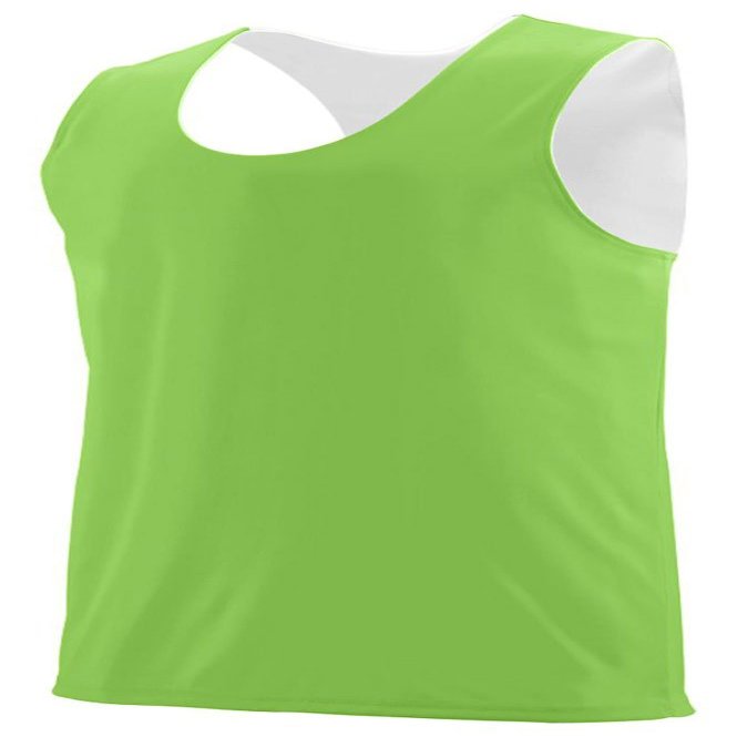 Augusta Sportswear Reversible Wicking Tank S Lime/White