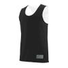 Augusta Sportswear Reversible Wicking Tank XL Black/White view 1