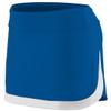 Augusta Sportswear 2410.280.2XL Women's Action Color Block Skort, Royal/White, XX-Large Pack view 1