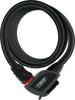 ABUS Phantom 8950/180 KF - Cable Bike Lock Set with KF Saddle Clamp Bracket - 12/15mm Security Level 5 - Black view 1