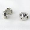 Universal Silver Stopper Bead view 1