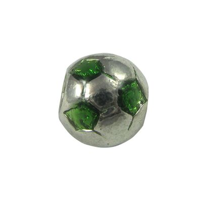 Universal Green Soccer Ball Charm