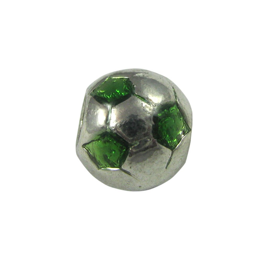 Universal Green Soccer Ball Charm