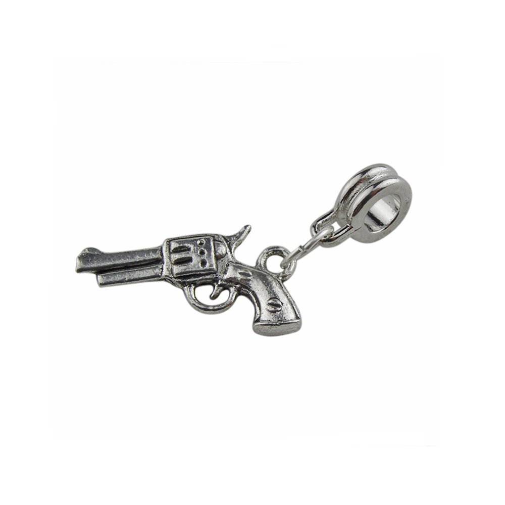 UniqueBeadsAndGifts Universal Pistol Gun Charm