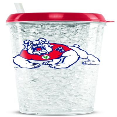 Duck House Sports Fresno State UNIV Crystal Freezer Tumbler