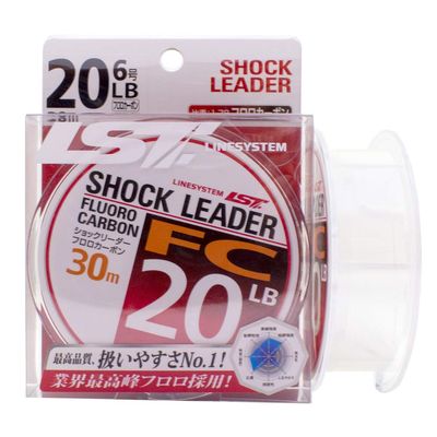 LINE System L4191D Line Shock Leader FC 98.4 ft (30 m) 100LB