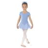 EUROTARD 10467 Child Short Sleeve with Double Layered Skirt (Light Blue, Medium) view 1