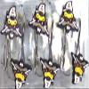 University of Texas Decorative Bath Collection - 12pc Shower Hooks view 1