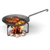 Petromax Steel Cooking Stand, Cook Outdoors Over a Campfire, 7.1" x 7.9", Can Be Secured to The Ground view 2
