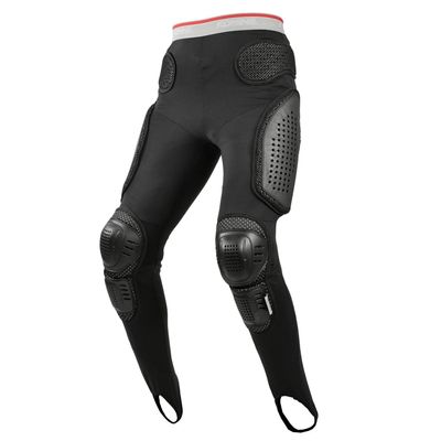 Komine SK-612 hard plastic guard in the lower body a strong protection protect mesh underpants long black 2XL 04-612 04-612