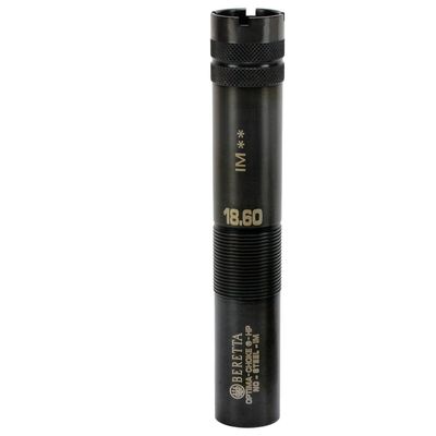 Beretta OptimaChoke High Performance 50mm Extended 12Ga Skeet Burnished Choke Tube, Black, Skeet/Steel Proof (C62275)