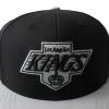 AMERICAN NEEDLE 400 Series NHL Team Hat, Los Angeles Kings, Black/Light Grey (400A1V-LAK) view 3