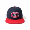 AMERICAN NEEDLE 400 Series NHL Team Hat, Montreal Canadiens, Navy/Red (400A1V-MOC) view 2