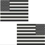 2-4" American Subdued Square Flag RH LH