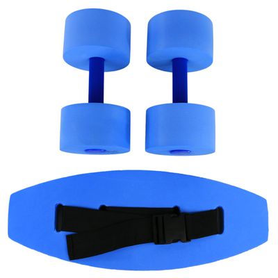 CanDo 20-4210B Aquatic Exercise Kit, Small, Blue