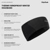 GripGrab Thermal Winter Cycling Headband with Windproof Forehead Lightweight Under Helmet Bicycle Head Band Spring Fall view 2