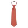 Boys Satin Feel 14 Inch Zipper Tie Coral view 1