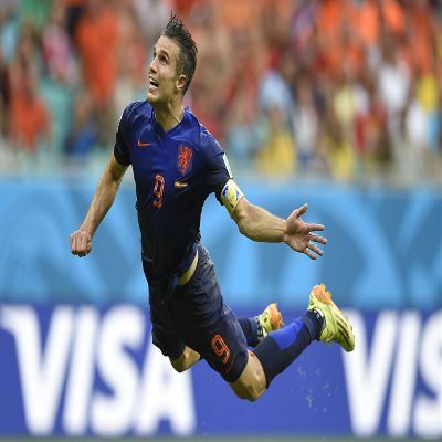 FantasticDecoration Van Persie Netherlands World Cup Sports Poster Art Print 029S(22.4"x14")