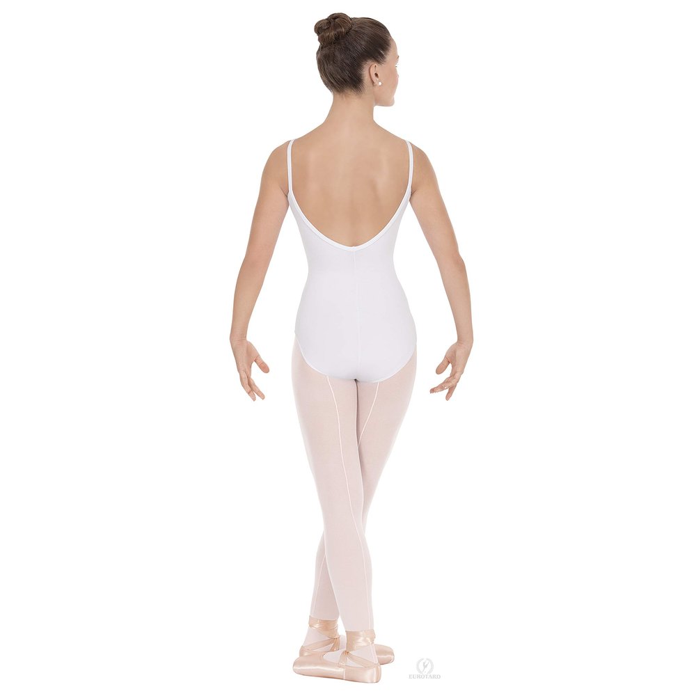EUROTARD Adult Pinch Front and V Back Camisole Leotard (44527M)-Red-Small