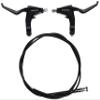 Shimano BL-T4010 Pair of Brake Grips, Black, One Size view 1