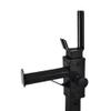 vidaXL Squat Barbell Rack Set - Adjustable and Durable, Steel Exercise Equipment with Non-Slip Legs for Home Gym - Black/White view 4