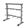vidaXL Dumbbell Rack, Weight Rack for Beginners and Professional Use, Barbell Shelf, Weight Stand for Kettlebell Storage Organization Home Gym view 1