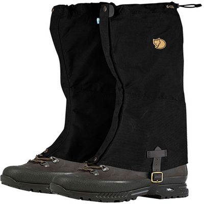 Fjallraven Unisex Adult Singi Gaiters, Black, S/M