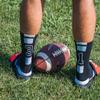 Custom Team Number Crew Socks Athletic Socks by ChalkTalkSPORTS Black ,03 Or 30 Team Number view 3