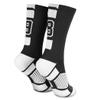 Custom Team Number Crew Socks Athletic Socks by ChalkTalkSPORTS Black ,03 Or 30 Team Number view 4